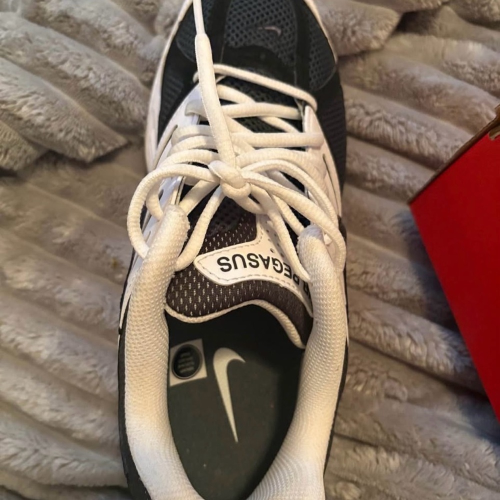 Nike Pegasus Black and White Running Shoes